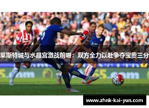 莱斯特城与水晶宫激战前瞻:双方全力以赴争夺宝贵三分 莱斯特城与水晶宫激战前瞻:双方全力以赴争夺宝贵三分